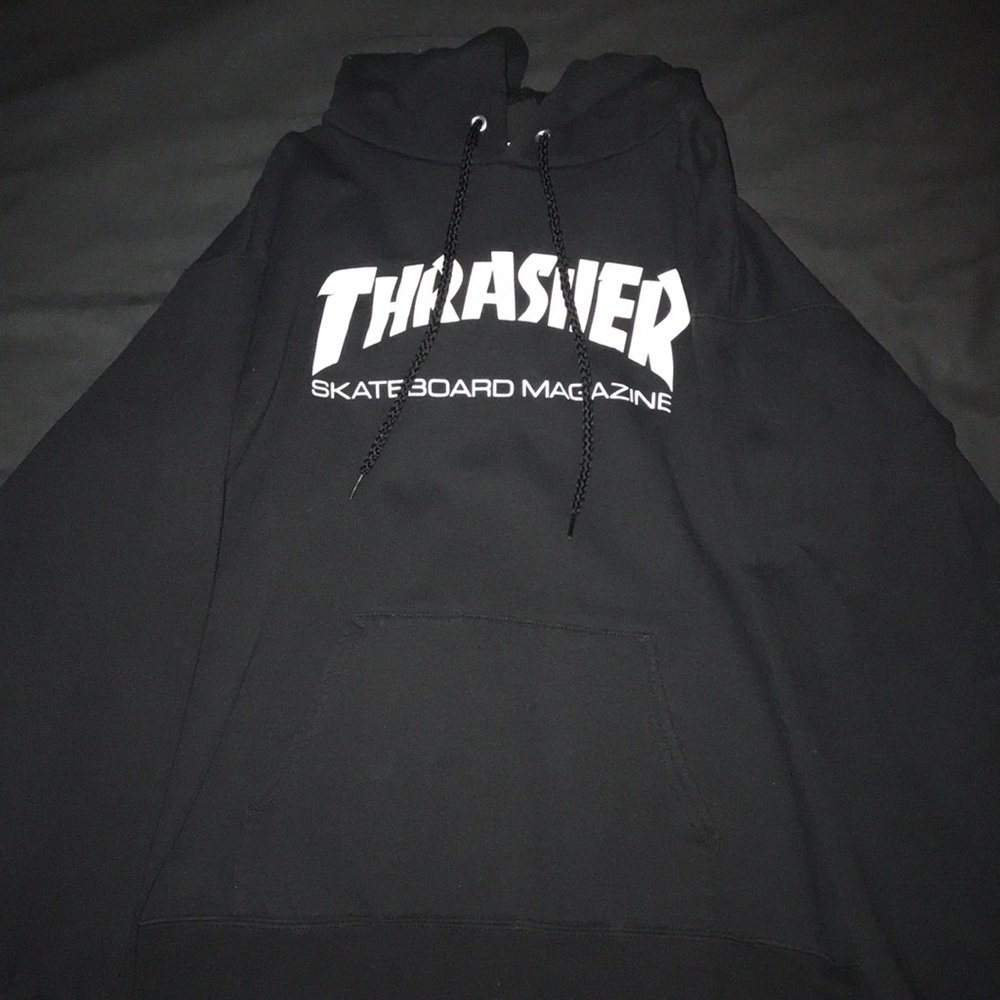 Black Thrasher Hoodie